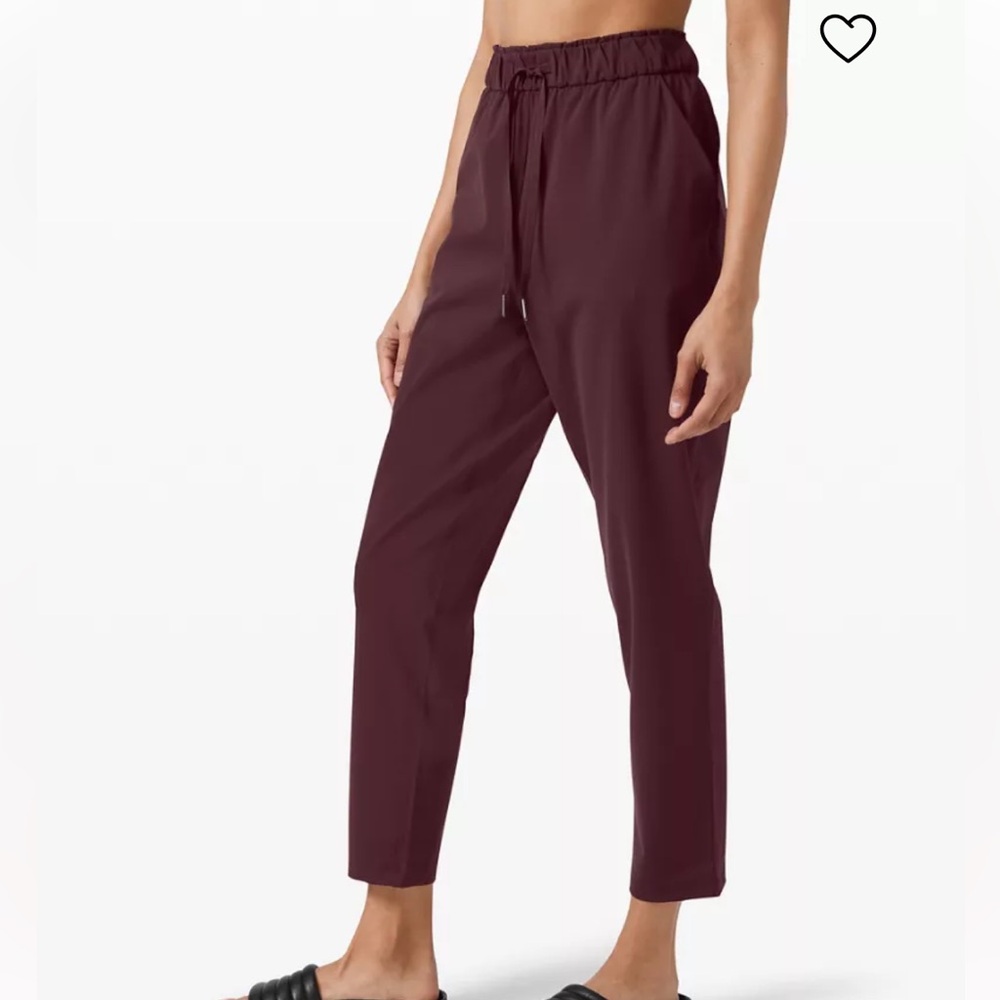 Lululemon Keep Moving Pant 7/8 High Rise LW5VWD Size 8